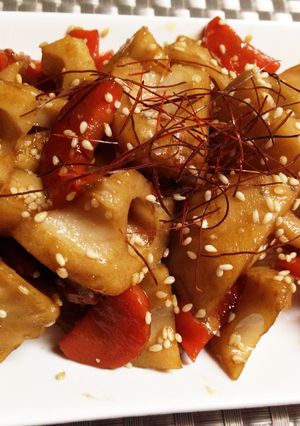 れんこんのきんぴら煮-レシピのメイン写真