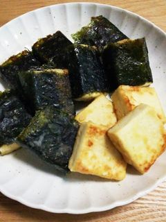 豆腐味噌漬けの磯辺焼き-レシピのメイン写真
