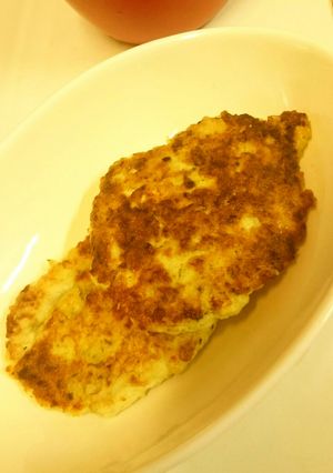 〈柔らか食〉鶏胸肉と豆腐のハンバーグ-レシピのメイン写真