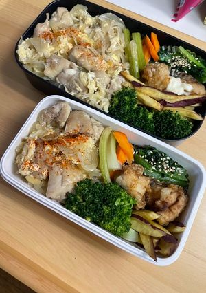 20241021娘ちゃん息子っちのお弁当-レシピのメイン写真