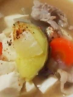 さつまいも豚汁♪-レシピのメイン写真