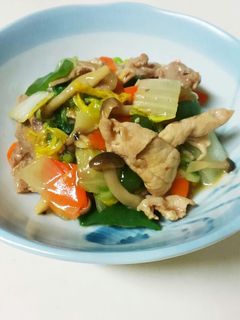 豚肉で八宝菜風野菜炒め☆-レシピのメイン写真