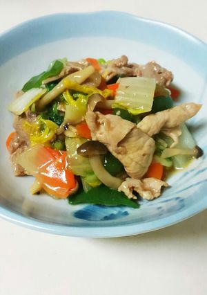 豚肉で八宝菜風野菜炒め☆-レシピのメイン写真