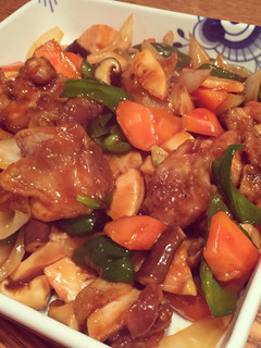 定番酢豚を鶏肉で☆-レシピのメイン写真
