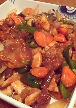 定番酢豚を鶏肉で☆-レシピのメイン写真