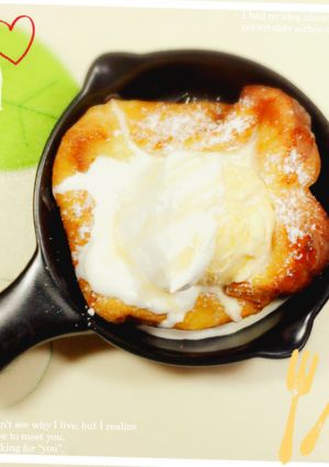 ふわとろ♡カフェ風フレンチトースト♡-レシピのメイン写真