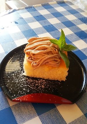 いっぱいモンブラン♪-レシピのメイン写真