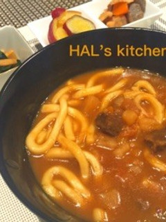 ☆簡単☆残りカレーでカレーうどん-レシピのメイン写真