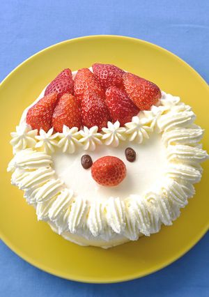 サンタクリスマスケーキ-レシピのメイン写真