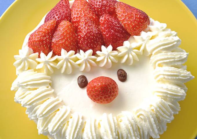 サンタクリスマスケーキ by 貝印（KAI） 【クックパッド】 簡単
