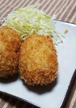 お鍋1つで簡単ひき肉じゃがコロッケ☆-レシピのメイン写真