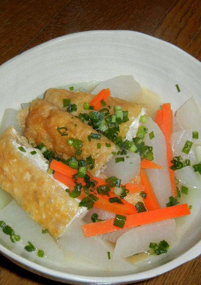 聖護院大根と油揚げの煮物-レシピのメイン写真