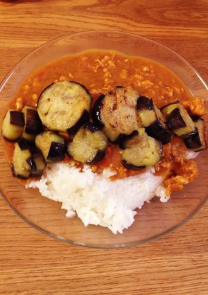 カレーの簡単トッピング♡♡ナス焼いただけ-レシピのメイン写真