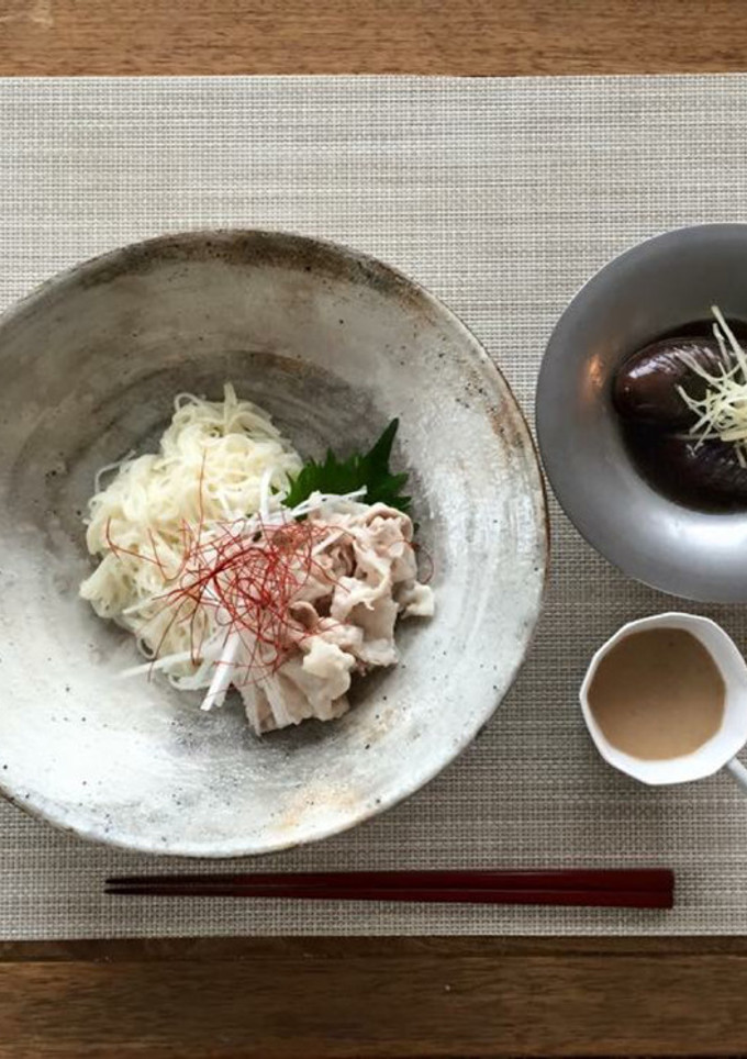 素麺 豚冷しゃぶ-レシピのメイン写真