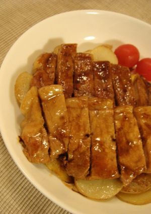 ポークソテー☆バターしょうが醤油風味-レシピのメイン写真