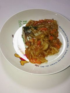 フライパン1つで!真サバの味噌あんかけ-レシピのメイン写真