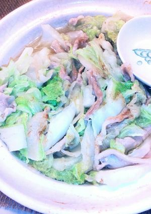 ♥白菜のミルフィーユ鍋♥水を使いません✌-レシピのメイン写真