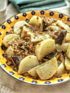 ご飯が進む♪カブと椎茸の中華そぼろ煮-レシピのメイン写真