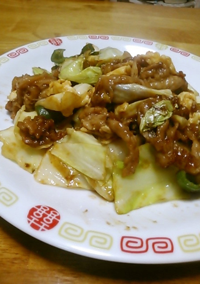 回鍋肉＆炒り卵-レシピのメイン写真
