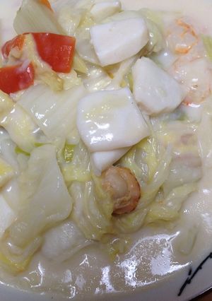 ワンランク上の魚介と白菜のクリーム煮☆-レシピのメイン写真