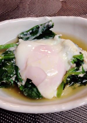 ほうれん草のすごもり-レシピのメイン写真