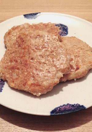 離乳食★オートミールとバナナの豆腐お焼き-レシピのメイン写真
