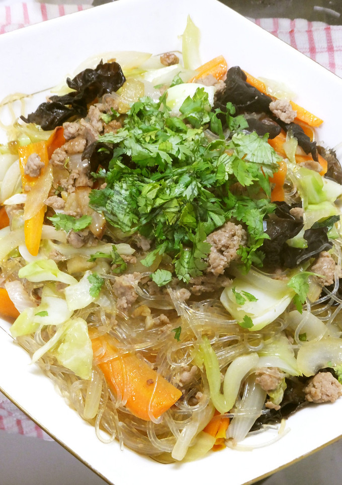春雨の炒めもの☆余った野菜と豚肉で！-レシピのメイン写真