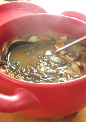 たっぷり野菜ともずくの和風カレースープ-レシピのメイン写真