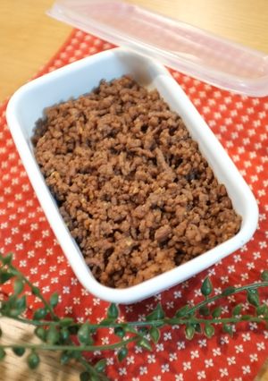 【作り置き】三色丼にも!肉味噌-レシピのメイン写真