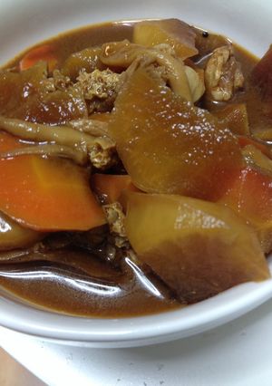 赤味噌大好き！大根の味噌煮-レシピのメイン写真
