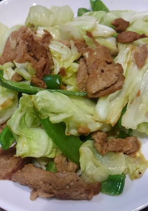大豆のお肉のオイスターソース炒め-レシピのメイン写真