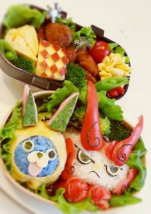 しゅらコマ&usaピョン弁当～♪-レシピのメイン写真