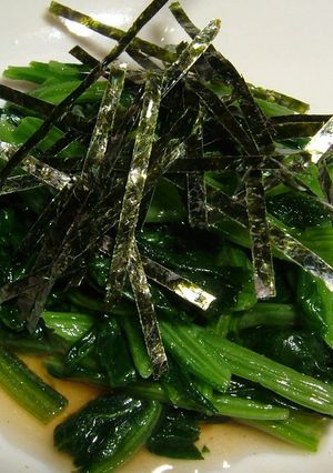 お浸しの〘秘密の合わせ調味料〙-レシピのメイン写真