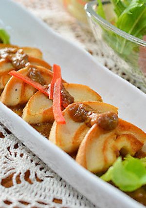 車麩のソテー ☆ お残りカレーがけ-レシピのメイン写真