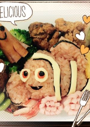 ニモ♪キャラ弁♪-レシピのメイン写真