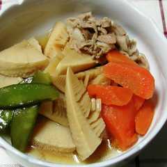 รูปของ たけのこと豚バラ肉の煮込み