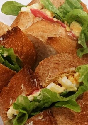簡単♪バケットサンド-レシピのメイン写真