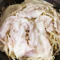 創味シャンタンDXで豚バラもやし-レシピのメイン写真