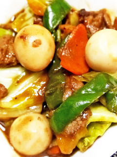 大豆のお肉Deオイスター味の回鍋肉風-レシピのメイン写真
