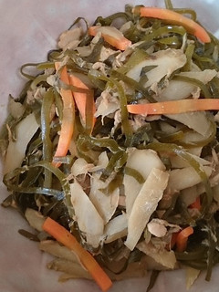 切り昆布・ごぼうとシーチキンのあっさり煮-レシピのメイン写真