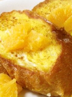 みかんのフレンチトースト-レシピのメイン写真