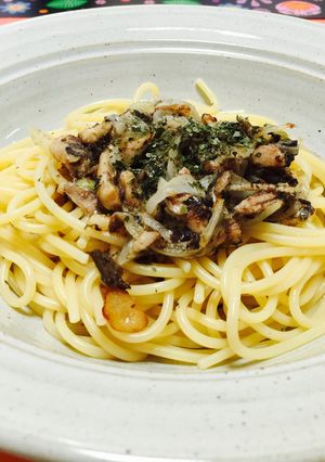 オイルサーディンのガーリックパスタ-レシピのメイン写真