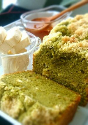 抹茶のクランブルケーキ✾-レシピのメイン写真