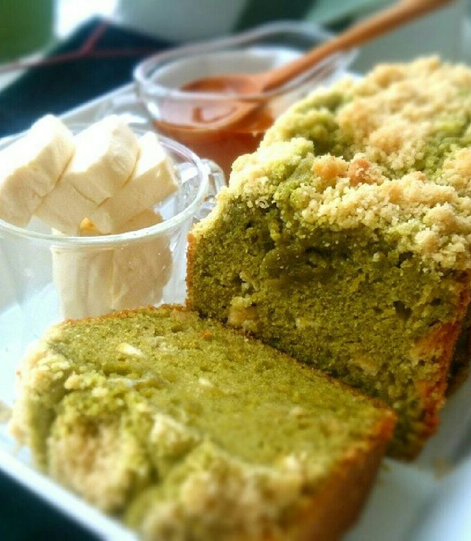 抹茶のクランブルケーキ✾-レシピのメイン写真