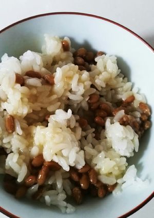 納豆バターご飯-レシピのメイン写真