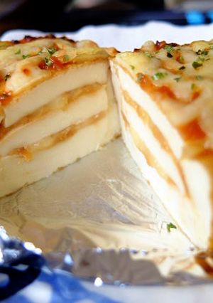 味噌チーズ重ねの厚揚げココット☆-レシピのメイン写真