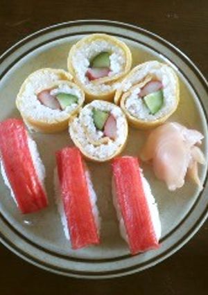 コスト削減！！　節約寿司-レシピのメイン写真