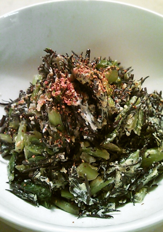 ひじきと野沢菜炒め-レシピのメイン写真