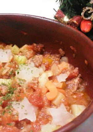 犬ごはん 野菜たっぷりビーフシチュー-レシピのメイン写真