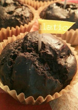 オリーブオイルで【チョコカップケーキ♪】-レシピのメイン写真